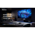 Лазерный УКФ проектор HISENSE PL1H с экраном KAUBER FRAME CLR 110"